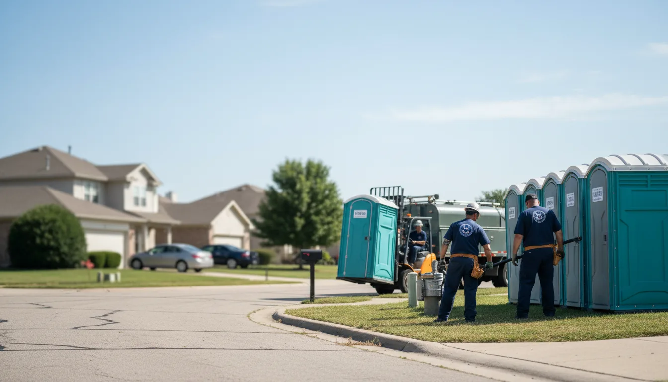 Porta Potty Rental in New Trenton, IN near me